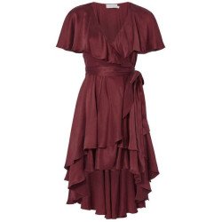 ZIMMERMANN wrapped ruffle-trim dress