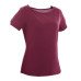 Women's Cotton Gym T-shirt Regular fit Boat neck