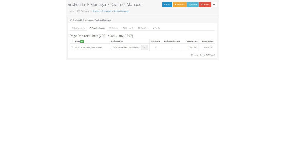 Broken Link Manager /Auto Redirect Manager image