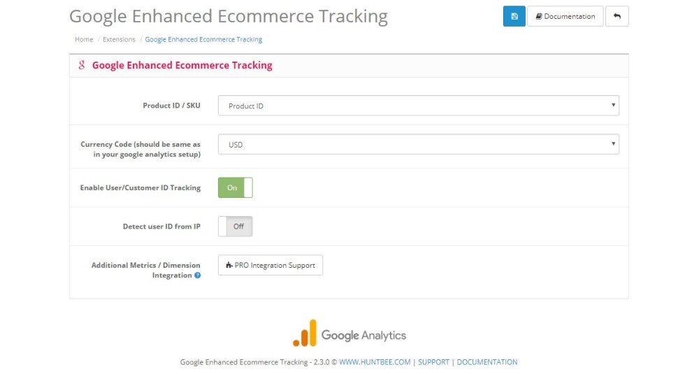 Google Analytics Enhanced Ecommerce Tracking for OpenCart Extensions & Modules image