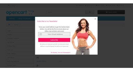 Multi-purpose Popup/block - Newsletter Subscribe - Easy Account Signup - Login Popup Extensions & Modules image