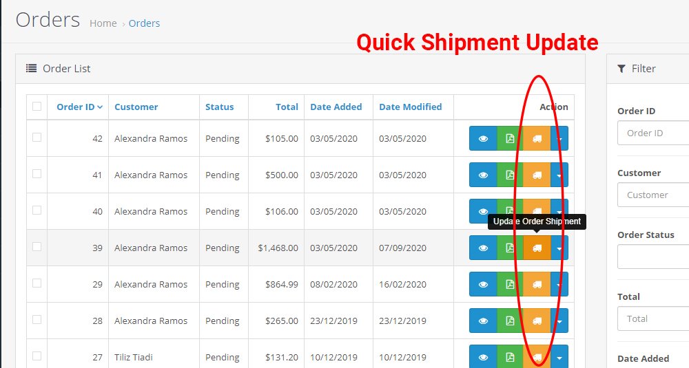 Order Shipment / Courier Tracking Info Extensions & Modules image