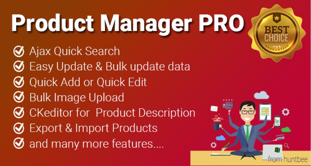 Product Manager PRO for OpenCart - Advanced Product Editor image