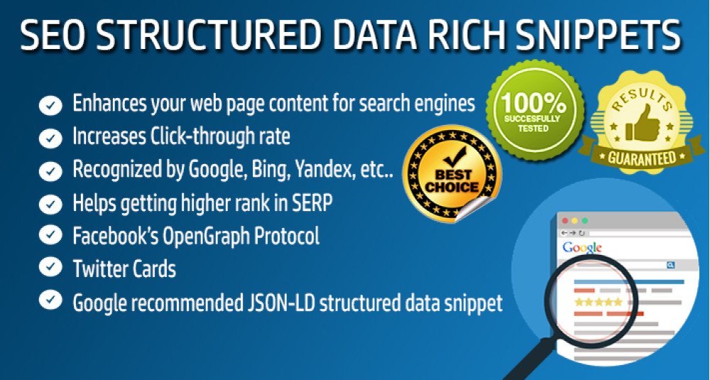 SEO Structured Data - Rich Snippets image