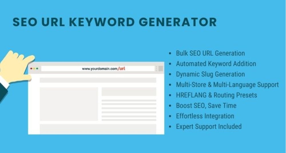 SEO URL Keyword Generator - OpenCart 4 image