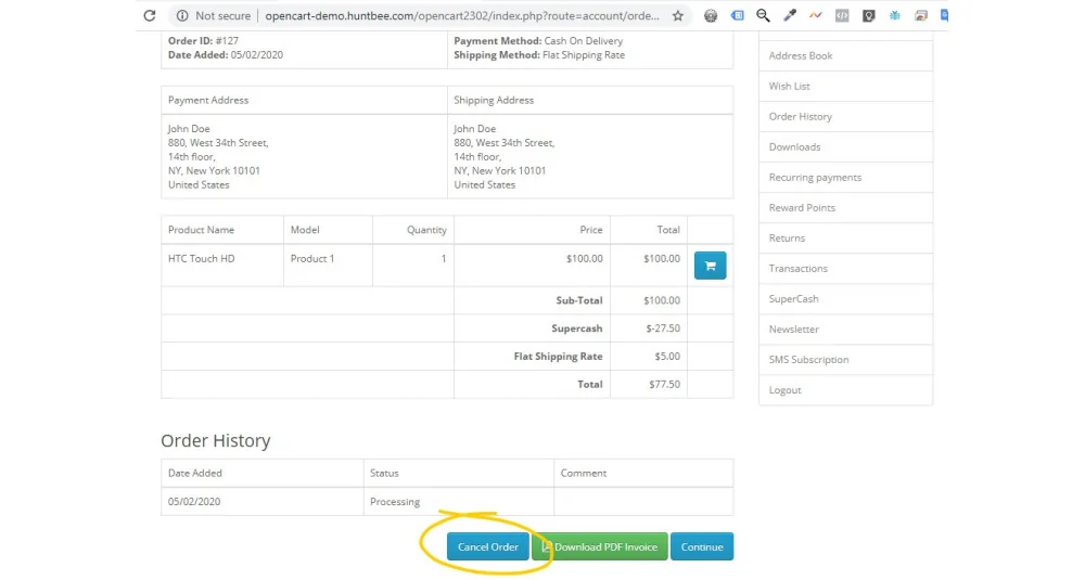 Showing image for Customer Returns and Cancellation Options Customer Returns and Cancellation Options image