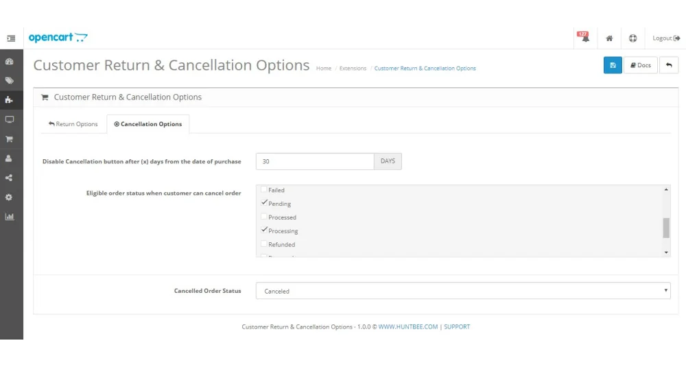 Showing image for Customer Returns and Cancellation Options Customer Returns and Cancellation Options image