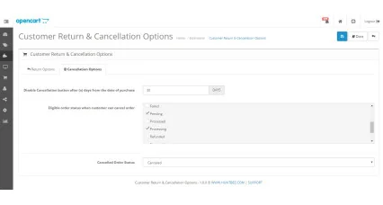 Showing image for Customer Returns and Cancellation Options Customer Returns and Cancellation Options image