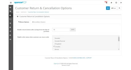 Showing image for Customer Returns and Cancellation Options Customer Returns and Cancellation Options image
