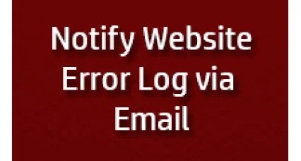 Showing image for Notify Error log on Email Notify Error log on Email image