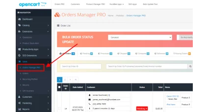 Showing image for Orders Manager PRO for OpenCart - Advanced Order Management Orders Manager PRO for OpenCart - Advanced Order Management image