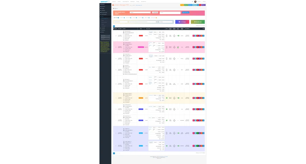 Showing image for Orders Manager PRO for OpenCart - Advanced Order Management Orders Manager PRO for OpenCart - Advanced Order Management image
