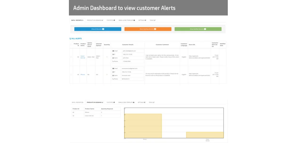 Showing image for Product Stock Notification Alert - Full Pro - Type 2 Product Stock Notification Alert - Full Pro - Type 2 Extensions & Modules image